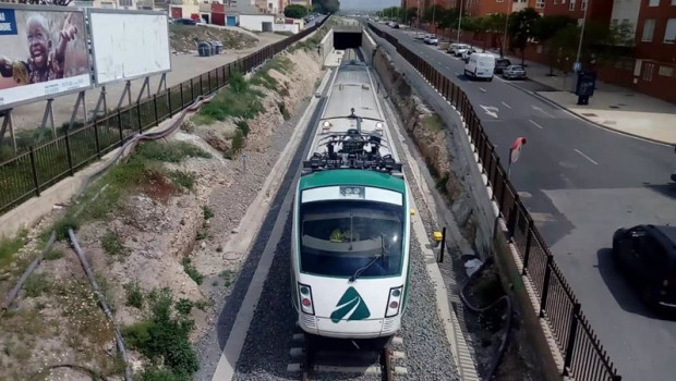 ep archivo   pruebas de via en el soterramiento de almeria