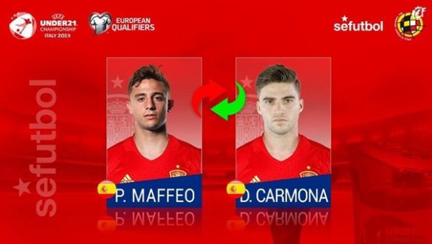 ep david carmona sustituyepablo maffeola sub-21