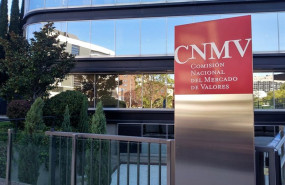 ep edificio sede de la comision nacional del mercado de valores cnmv en madrid logo cnmv