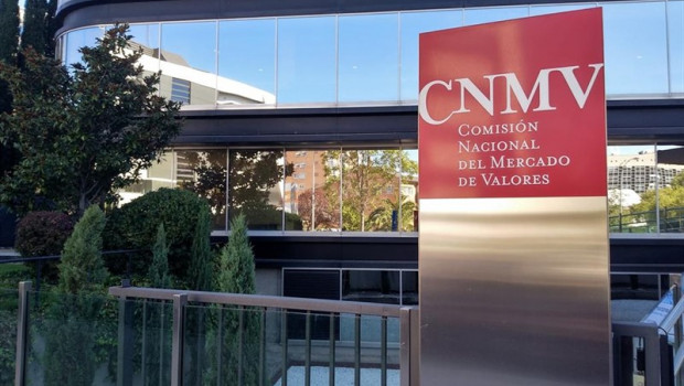 ep edificio sede de la comision nacional del mercado de valores cnmv en madrid logo cnmv