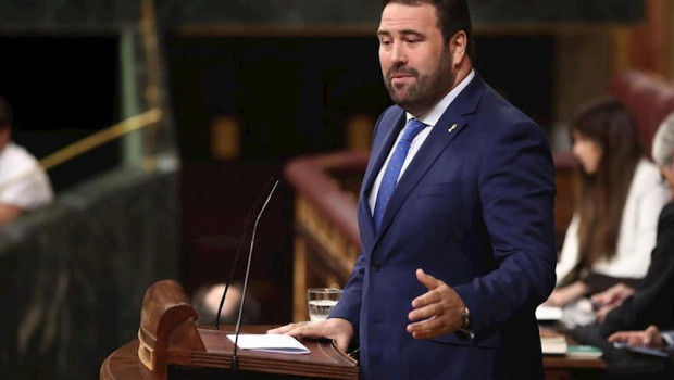 ep el diputado de eh bildu jon inarritu interviene en una sesion de control al gobierno en 2019