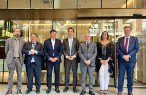 ep el ministro de economia carlos cuerpo el presidente del ico manuel illueca el presidente de pimec