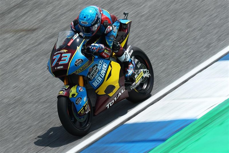 ep el piloto espanol de moto2 lex marquez estrella galicia 00 marc vds en el gp tailandia 2019