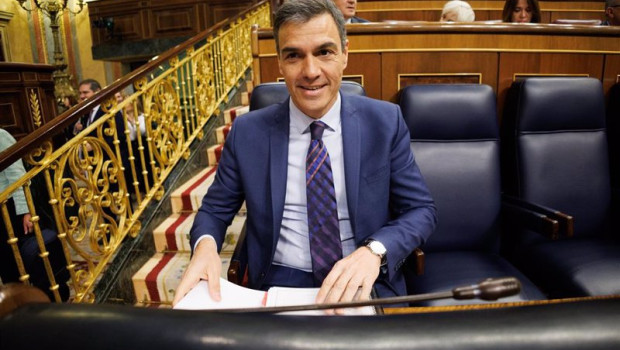 ep el presidente del gobierno pedro sanchez durante una sesion de control al gobierno