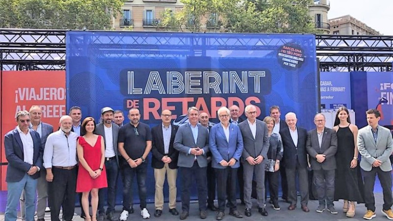 ep empresarios y sociedad civil reclaman el corredor mediterraneo con la instalacion itinerante ep empresarios y sociedad civil reclaman el corredor mediterraneo con la instalacion itinerante