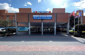 ep entrada principal del hospital severo ochoa de leganes