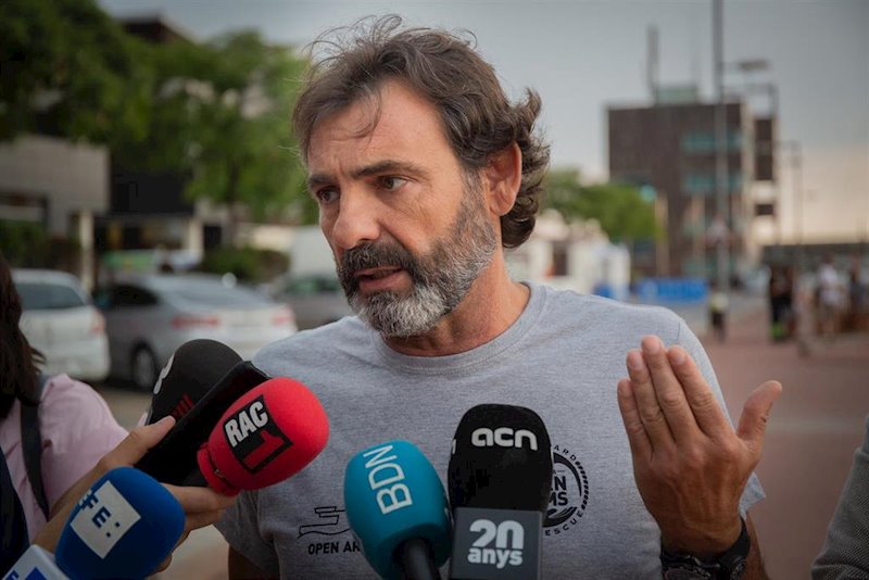 ep imagen de archivo de scar camps en una atencion a los medios en badalona barcelona ep imagen de archivo de scar camps en una atencion a los medios en badalona barcelona
