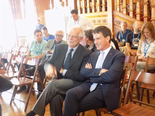 Josep Borrell y Manuel Valls | EUROPA PRESS ep josep borrellmanuel valls