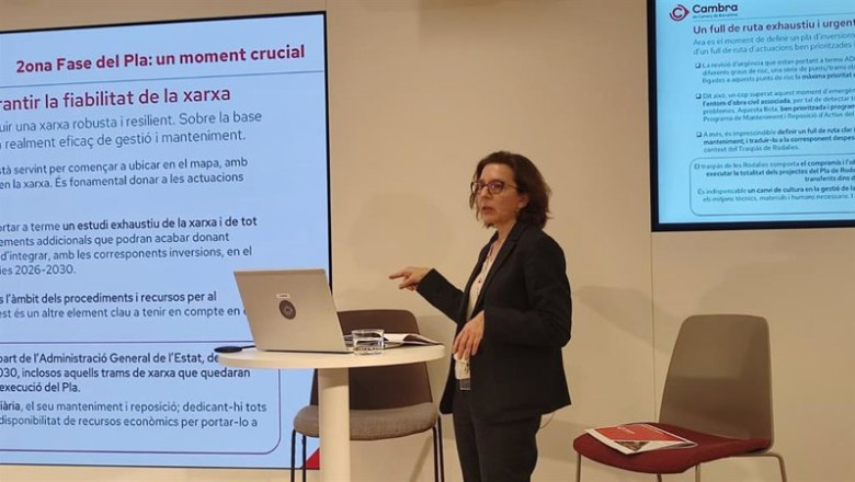 ep la directora de estudios de infraestructuras de la camara de barcelona alicia casart