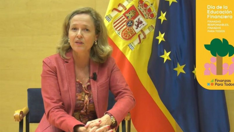 ep la ministra de asuntos economicos nadia calvino en el dia de la educacion financiera ep la ministra de asuntos economicos nadia calvino en el dia de la educacion financiera