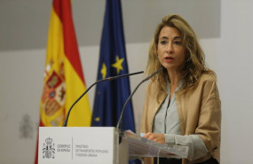 ep la ministra de transportes movilidad y agenda urbana raquel sanchez interviene en la presentacion