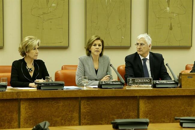 La ministra de Defensa, María Dolores de Cospedal, en el Congreso | DEFENSA ep la ministradefensa maria dolorescospedal encongreso