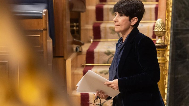 ep la portavoz del pnv en el congreso maribel vaquero durante una sesion plenaria extraordinaria en