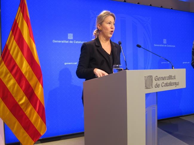 La portavoz del Govern, Neus Munté. | EUROPA PRESS ep la portavozgovern neus munte