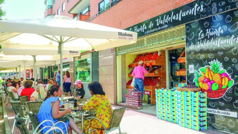ep la terraza de un bar en alcobendas madrid