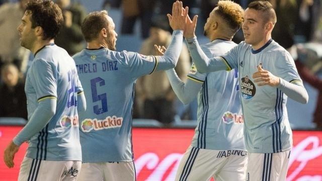 ep marcelo diaz e iago aspas celebrangolcelta