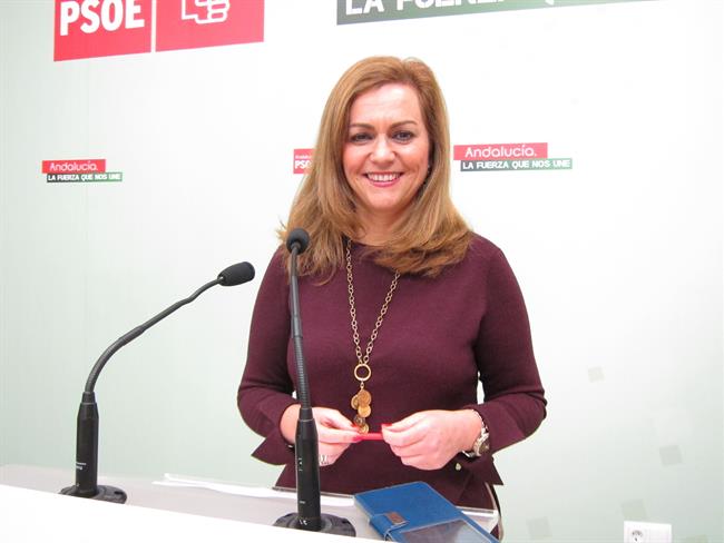 María Jesús Serrano en la sede del PSOE de Córdoba | EUROPA PRESS ep maria jesus serranola sedepsoecordoba