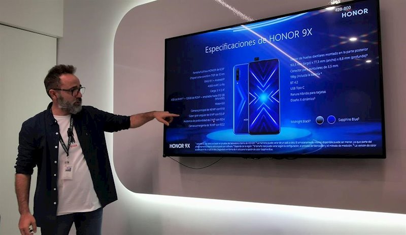 ep presentacion en espana de honor 9x que incluye los servicios de google