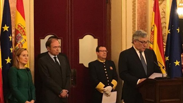 ep presidenteparlamento europeo antonio tajani encongreso