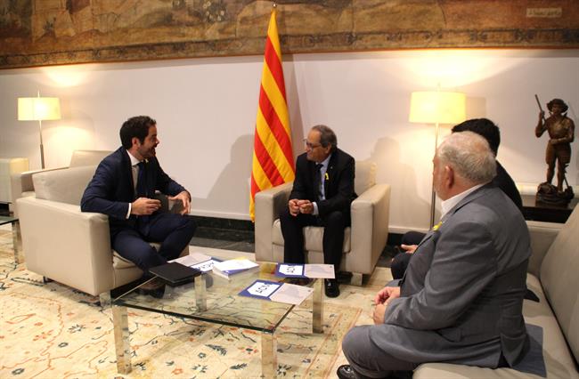 Reunión de Quim Torra con la ACM | ACM ep reunionquim torrala acm