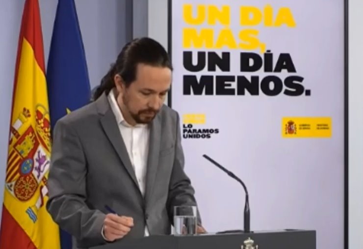 ep rueda de prensa del vicepresidente segundo pablo iglesias ep rueda de prensa del vicepresidente segundo pablo iglesias
