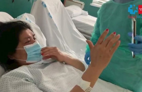 ep una madre y su hija ambas ingresadas en el 12 de octubre hablan por videoconferencia