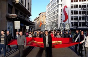 ep una manifestacion llamapamplona a enfrentarideasla ultraderecha