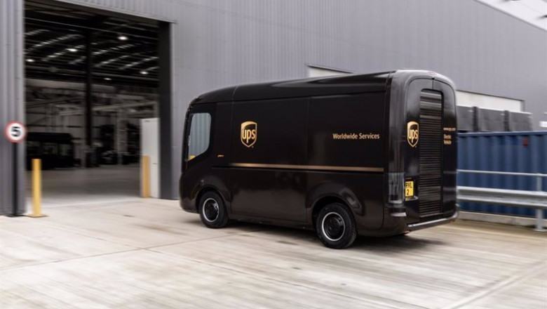 ep vehiculo electrico de arrival para ups ep vehiculo electrico de arrival para ups