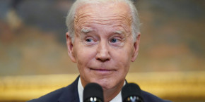 photo du president joe biden apres les discussions sur le plafond de la dette 