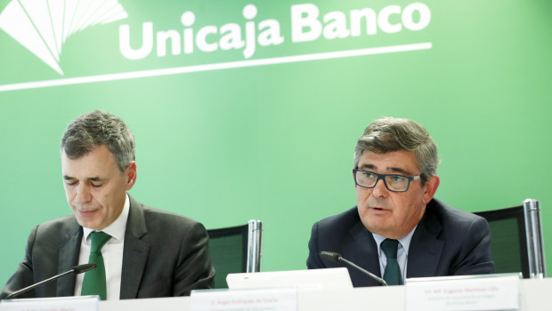 angel rodriguez ceo de unicaja banco pablo gonzlez director finanzas