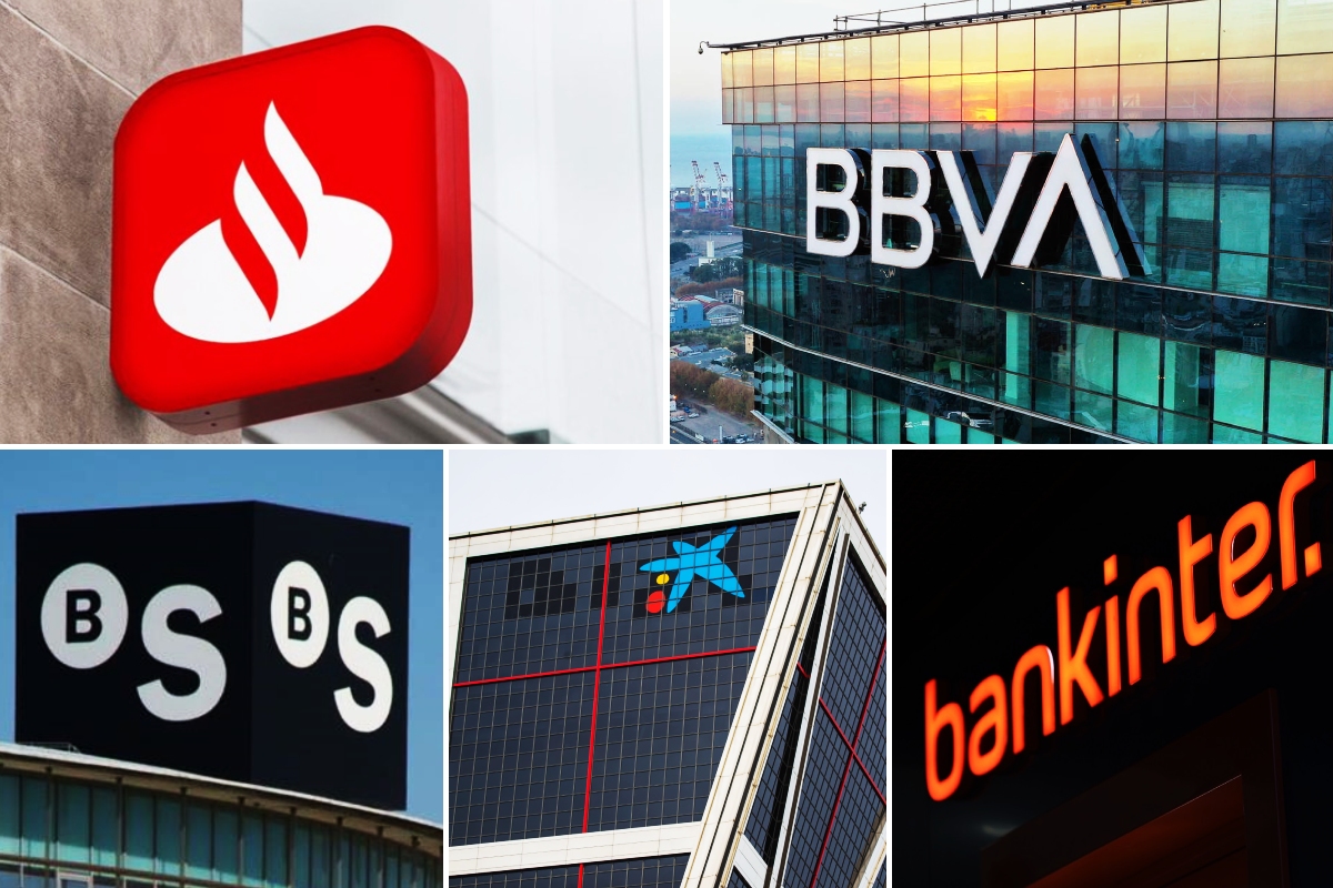 Sabadell, BBVA, CaixaBank, Bankinter... jornada bajista para la banca