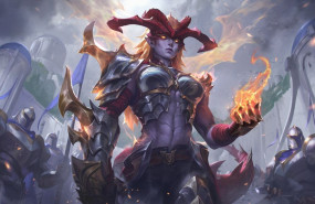 base shyvana splash art medium