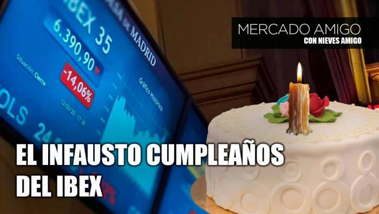 careta mercado amigo el infausto cumpleaños del ibex