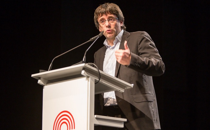 Carles Puigdemont, expresidente de la Generalitat (imagen de archivo). carles puigdemont