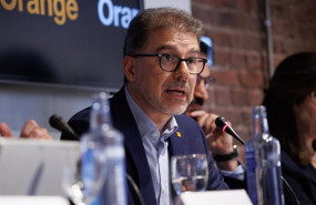 ep archivo el consejero delegado de orange espana ludovic pech interviene durante la presentacion ep archivo el consejero delegado de orange espana ludovic pech interviene durante la presentacion