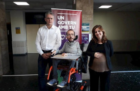 ep el cabeza de lista por la provincia de valencia hector illueca el dirigente de unidas podemos