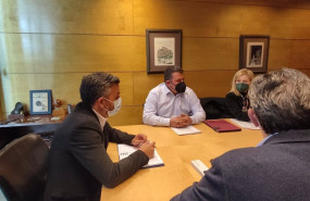 ep el consejero de medio rural y cohesion territorial alejandro calvo se reune con el presidente de