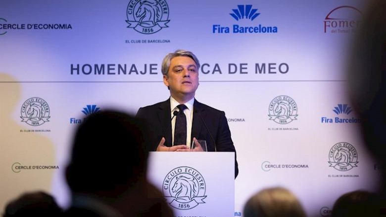 El consejero delegado de Renault, y expresidente de Seat, Luca de Meo, durante el homenaje que le ha dedicado el Círculo Ecuestre, en Barcelona (España), a 5 de marzo de 2020. | David Zorrakino - Europa Press ep el consejero delegado de renault y expresidente de seat luca de meo durante el homenaje que le ha