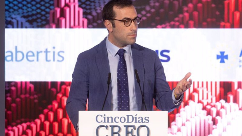 ep el ministro de economia comercio y empresa carlos cuerpo interviene durante el foro creo el foro ep el ministro de economia comercio y empresa carlos cuerpo interviene durante el foro creo el foro