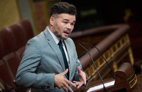 ep el portavoz de erc en el congreso gabriel rufian interviene durante un pleno extraordinario en el