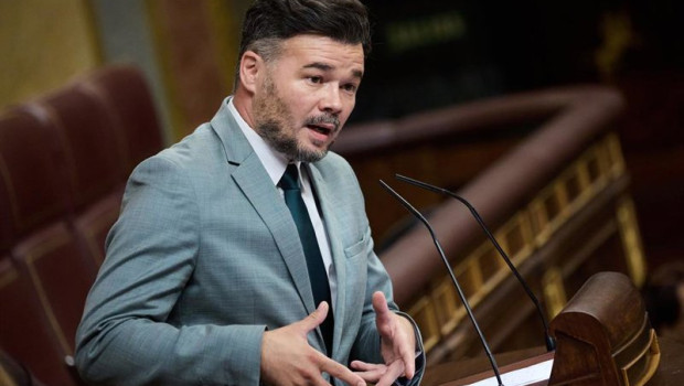 ep el portavoz de erc en el congreso gabriel rufian interviene durante un pleno extraordinario en el