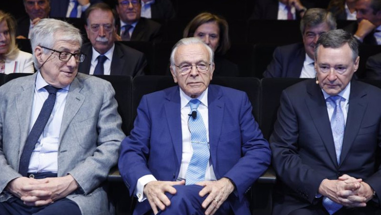 ep el presidente de criteriacaixa isidro faine c y el consejero delegado de criteriacaixa angel ep el presidente de criteriacaixa isidro faine c y el consejero delegado de criteriacaixa angel