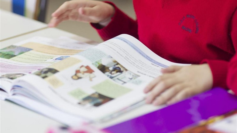 En la imagen, un alumno de un colegio de la Comunidad de Madrid, donde se estrena este nuevo curso la gratuidad de libros de texto. | EUROPA PRESS - Archivo ep en la imagen un alumno de un colegio de la comunidad de madrid donde se estrena este nuevo curso