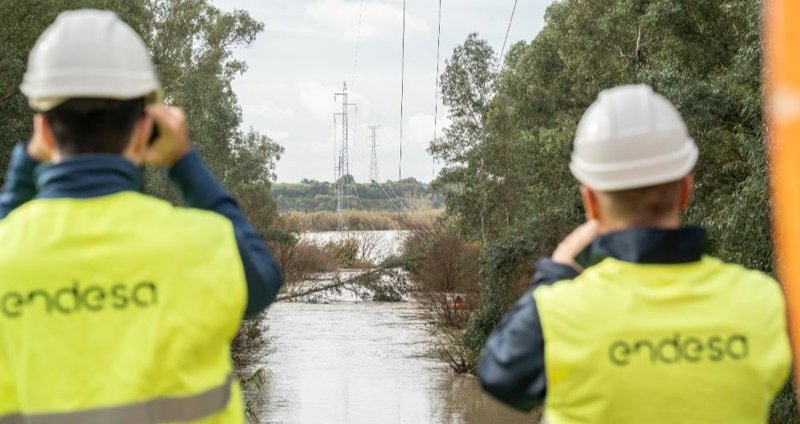 Endesa eleva a 35,5 millones su inversión para mejorar la red ante fenómenos climáticos extremos