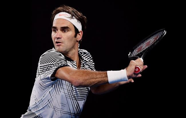 Federer ejecuta un revés | BEN SOLOMON/TENNIS AUSTRALIA ep federer ejecutareves