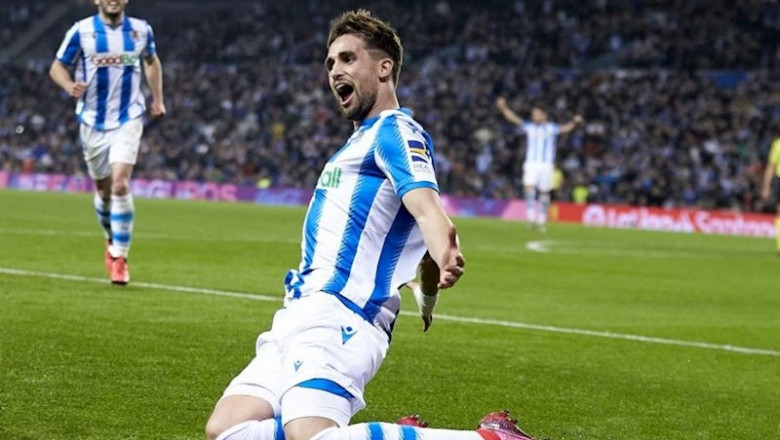 ep januzaj celebra el gol de la victoria de la real sociedad ante el real valladolid ep januzaj celebra el gol de la victoria de la real sociedad ante el real valladolid