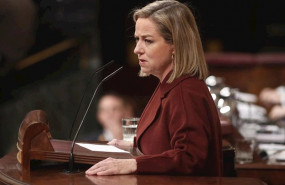 ep la diputada de coalicion canarias ana oramas interviene en la segunda sesion de votacion para la
