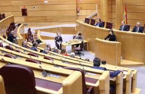 ep la entonces vicepresidenta del gobierno soraya sanz de santamaria defendio el 155 ante el senado