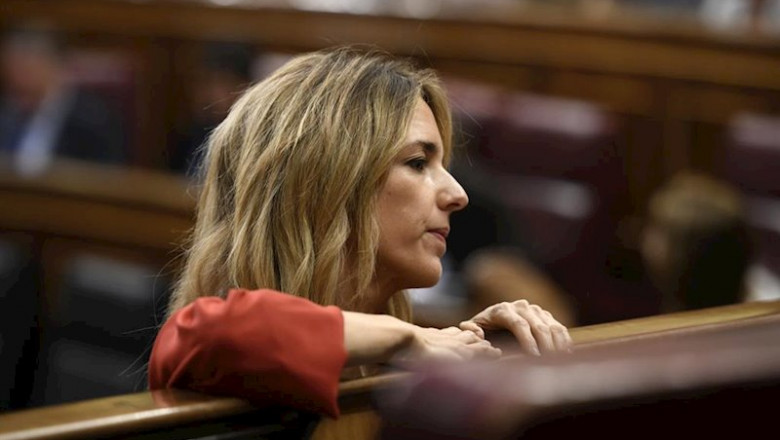 ep la portavoz del grupo popular en el congreso cayetana alvarez de toledo en el pleno del congreso