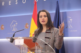 ep la presidenta y portavoz de ciudadanos en el congreso de los diputados ines arrimadas en rueda de
